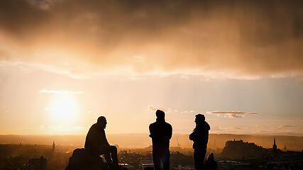 Arthurs Seat Sunset