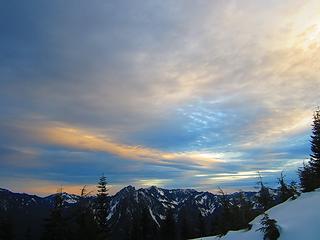 late afternoon clouds