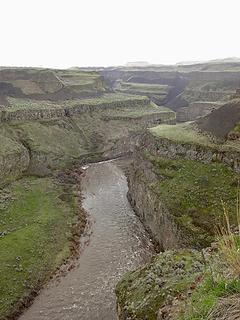 Palouse River below the falls.