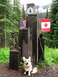 Al hiked all the way to Canada on the PCT!   Well, yeah, he's a poser, sure.