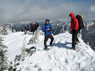 Group on south summit