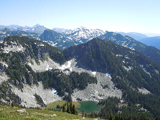 Talus Lk with Junggeselle behind