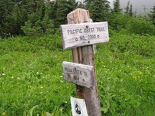 Still socked in at the Indian Creek junction