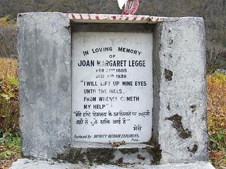 Joan Margaret Legge's Grave