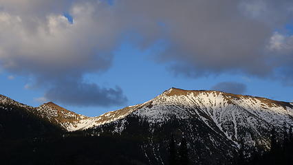 Sunset on Tatie Peak