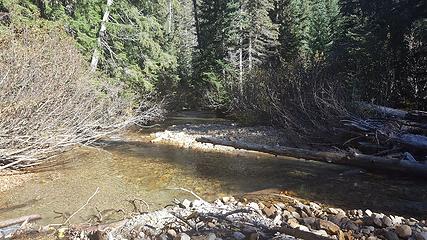 The Big Beaver Creek crossing