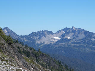 Looking back at Mt. Seattle