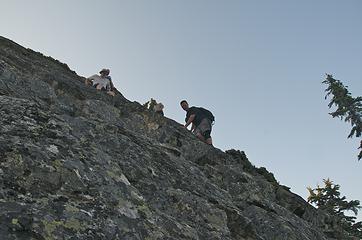 DSD_3212 - descending Middle Summit's east face