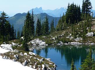 Tarn below Mac Peak