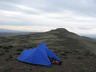 Tent Saddle Mt with Wahatis in the back