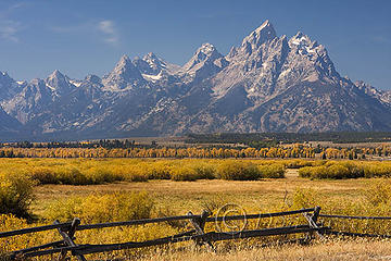 Tetons in Fall