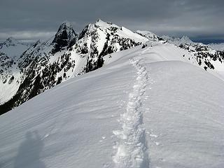 Well-packed snow