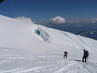 Baking on Baker during the descent