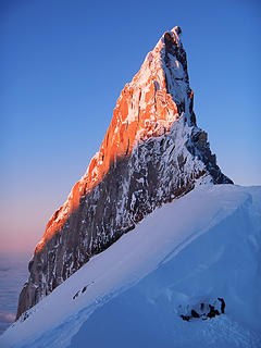 Snow Cave at Illumination Rock