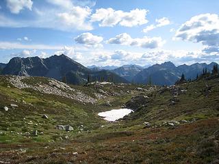 traversing high country