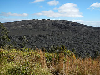 Mauna Ulu seen from Pu'u Huluhulu