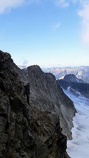 exiting the ledges