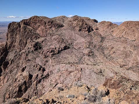 Signal Peak to the west