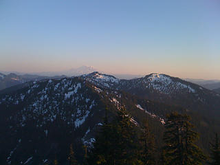 Granite Mt lookout with Rainier