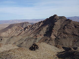 The center right ridge