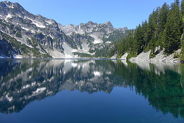 Snow Lake reflection