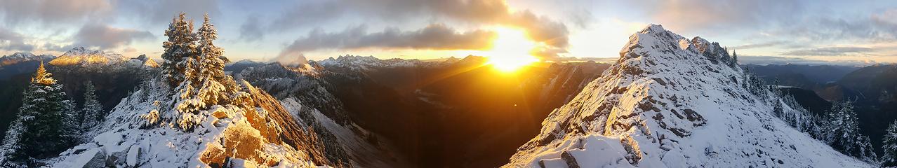 Kendall Peak Ridge Sunrise