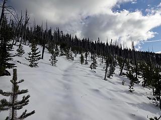 Almost to the top of Copper Butte.