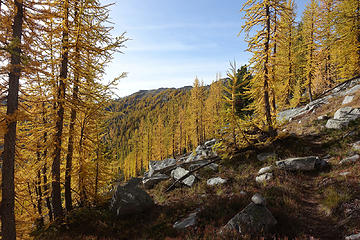 Peepsight Lake trail