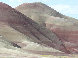 Part of the Painted Hills Unit of the John Day Fossil Beds National Monument