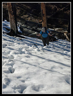 Postholing Uphill