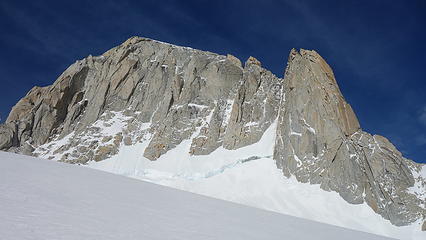 The Amy couloir (obvious one)