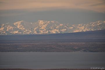 Tordrillo Mountains across Cook Inlet
