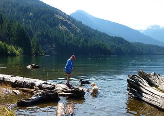 one last swim