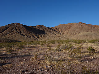 Daylight Peak from Pass