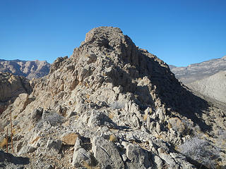New Peak east ridge