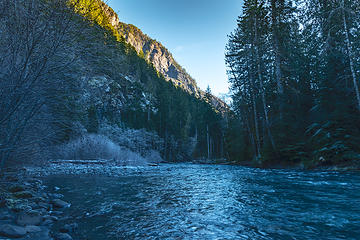 Dosewallips campground view