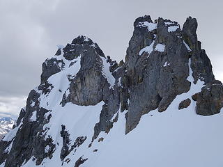 Nearing the 8150 foot col