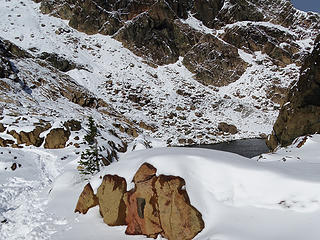 First view of Ingalls Lake.