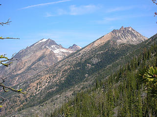 Monument, Blackcap (in middle), and Lake