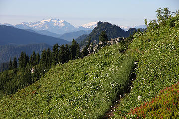 Trail and peaks