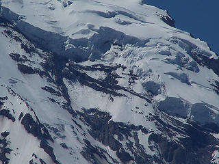 Zoom of glacier.