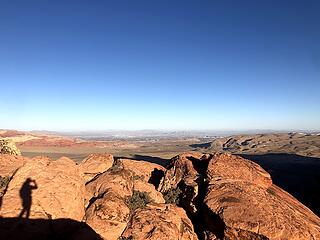 Vegas from Mescalito (top of Dark Shadows)