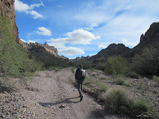 heading out for our second hike of the day