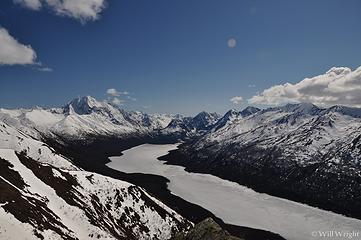 Eklutna Lake Hike, between Anchorage and Palmer