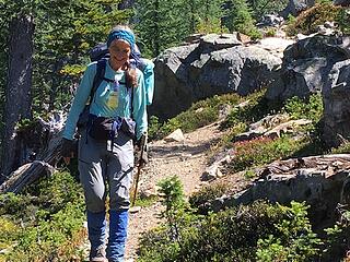 Descending Silver Pass, Slate Pass, Buckskin Ridge, Frosty Pass, PCT Loop 8/12-8/19/20