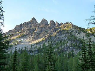 Emerald near sunset