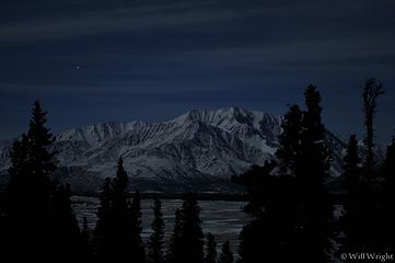 Eastern Alaska Range at night (5)