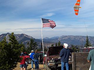 Slopers flying from Timberwolf.