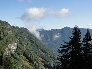 View from Ipsut Pass.