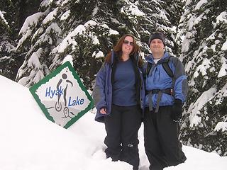 Lovebirds in the Cascades